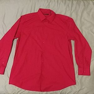 Red dress shirt